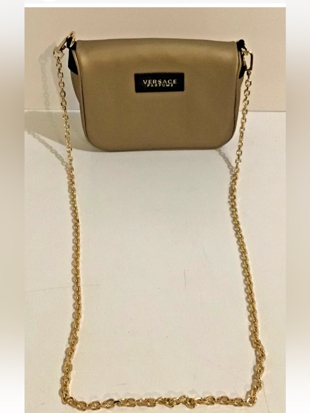 Versace parfums Crossbody with Gold Chain